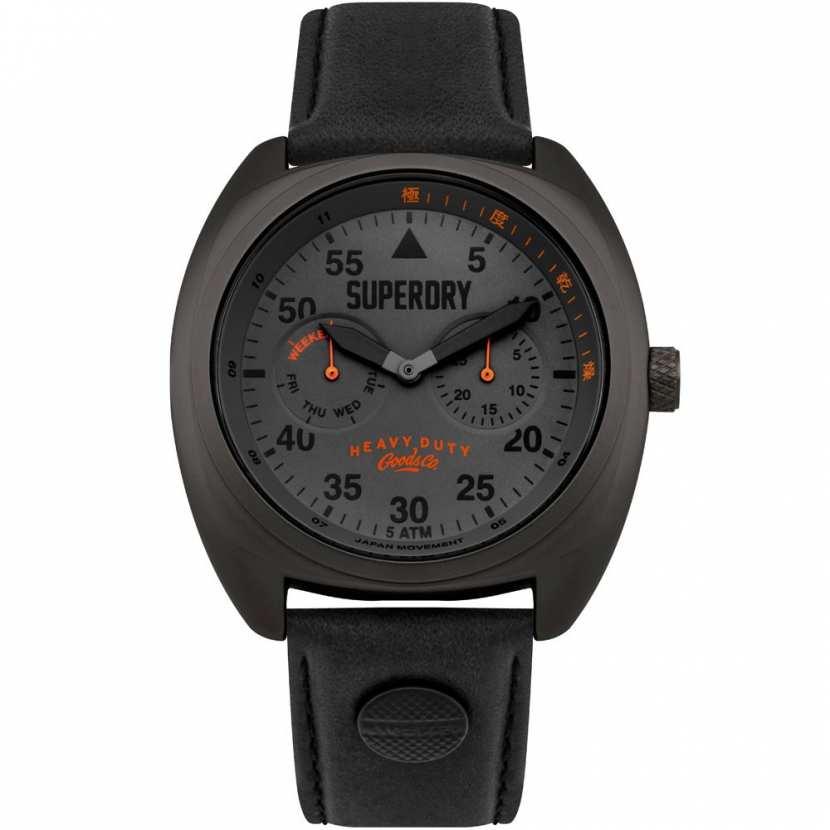 Montre Homme avec Jour et Date Superdry SYG229BB Montre Homme avec Jour et Date Superdry SYG229BB